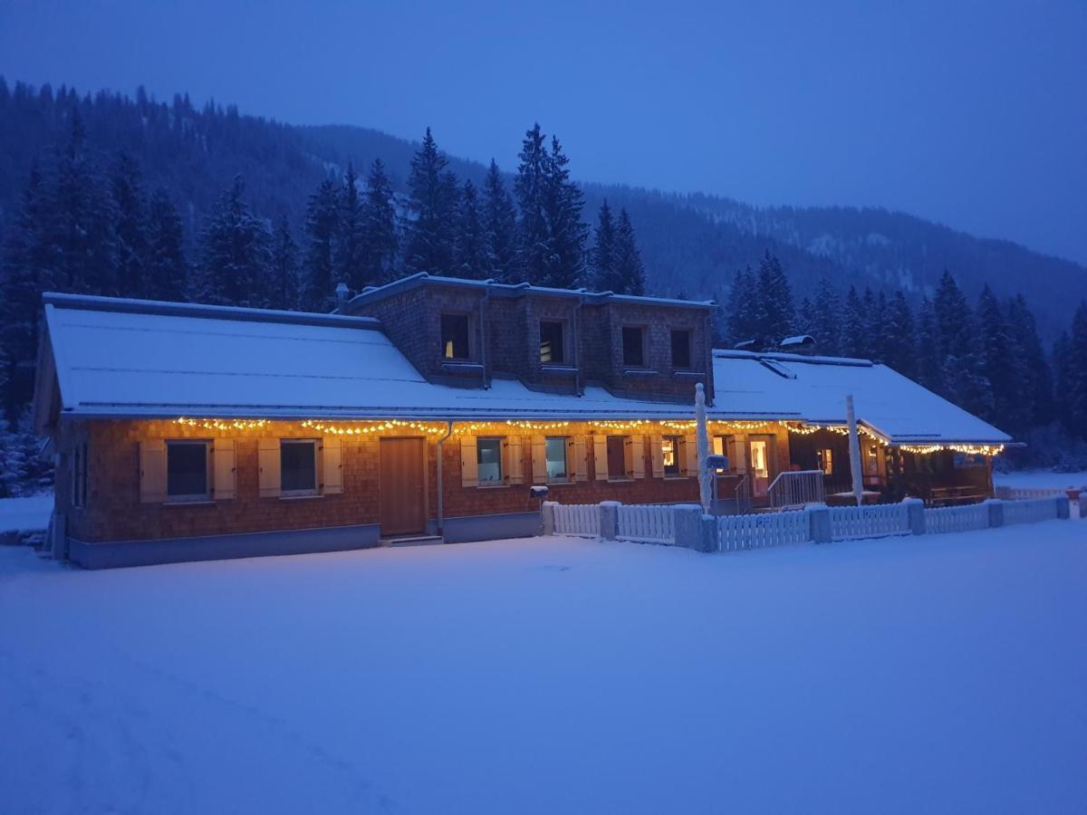 Ammerwald Alm Lago Lago Plansee Esterno foto